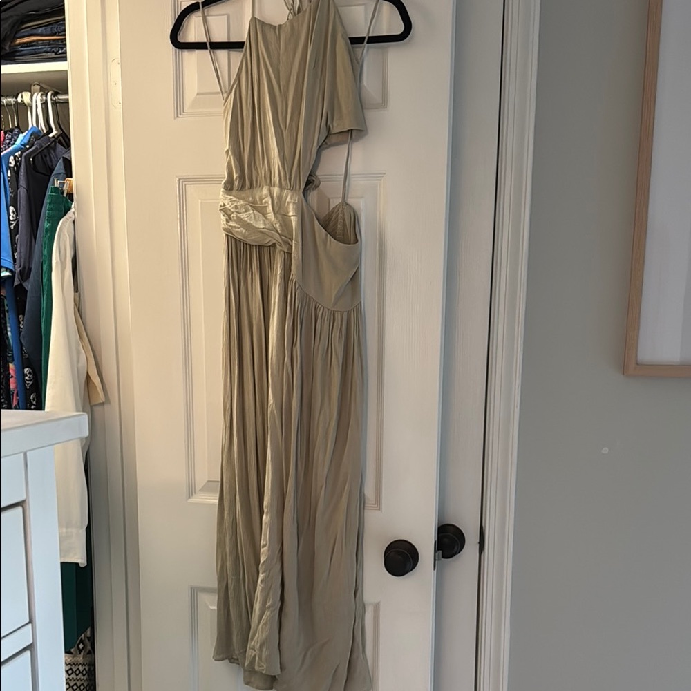 Free People Light Olive Dress